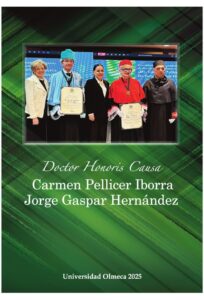 Portada: Doctorados honoris causa: Carmen Pellicer Iborra y Jorge Gaspar Hernández